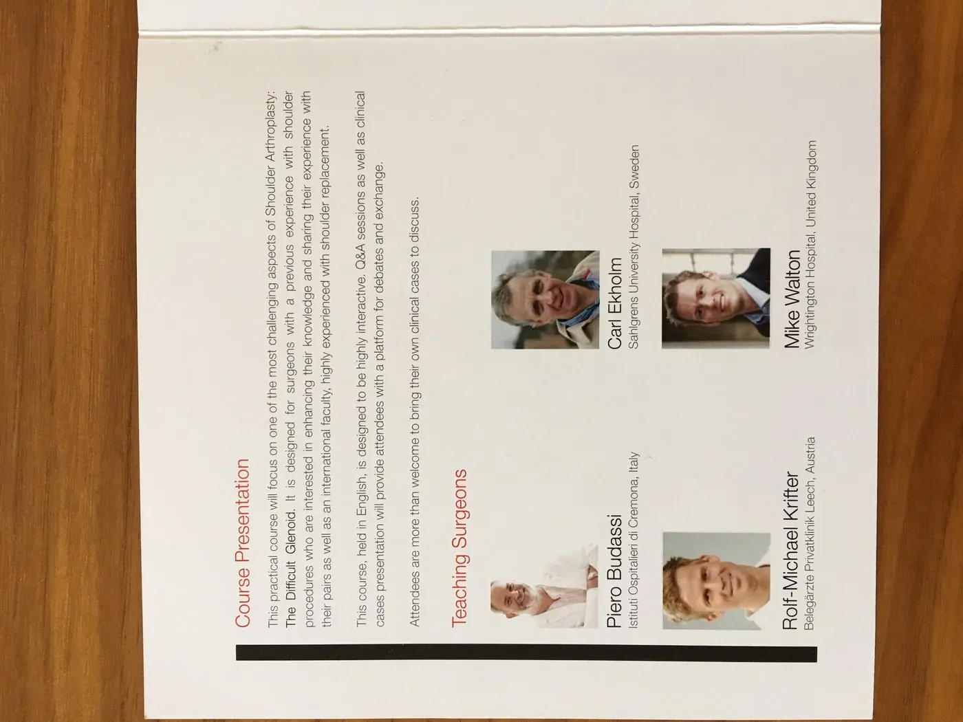 18.–19. Oktober 2018 – Teaching am internationalen Ausbildungskurs in Verona