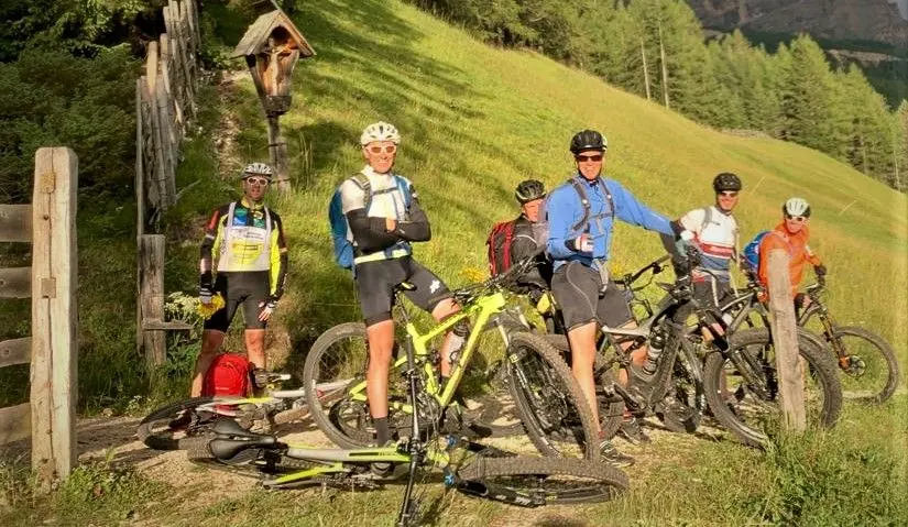 20. Alpenüberquerung am Mountainbike