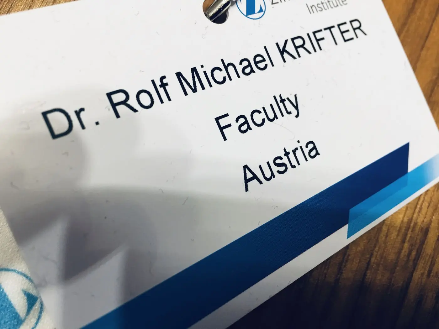 Vorträge und Training am internationalen ZB stemless shouldercourse